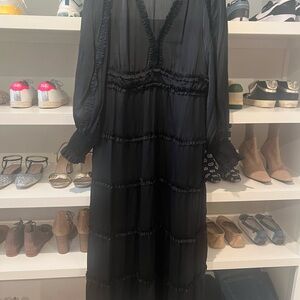 Elegant Black Women's Dress